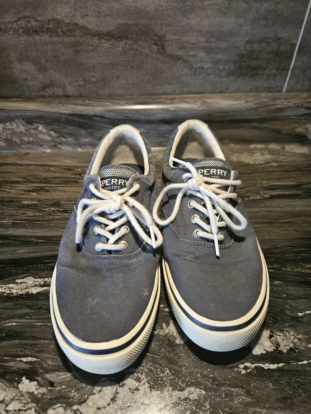 Sperry Halyard CVO Blue Sneakers Men Size 9